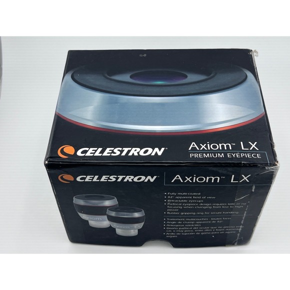 Celestron Axiom LX 23 mm, 2" Premium Telescope Eyepiece 82 Degree Multi Coated - Picture 1 of 12
